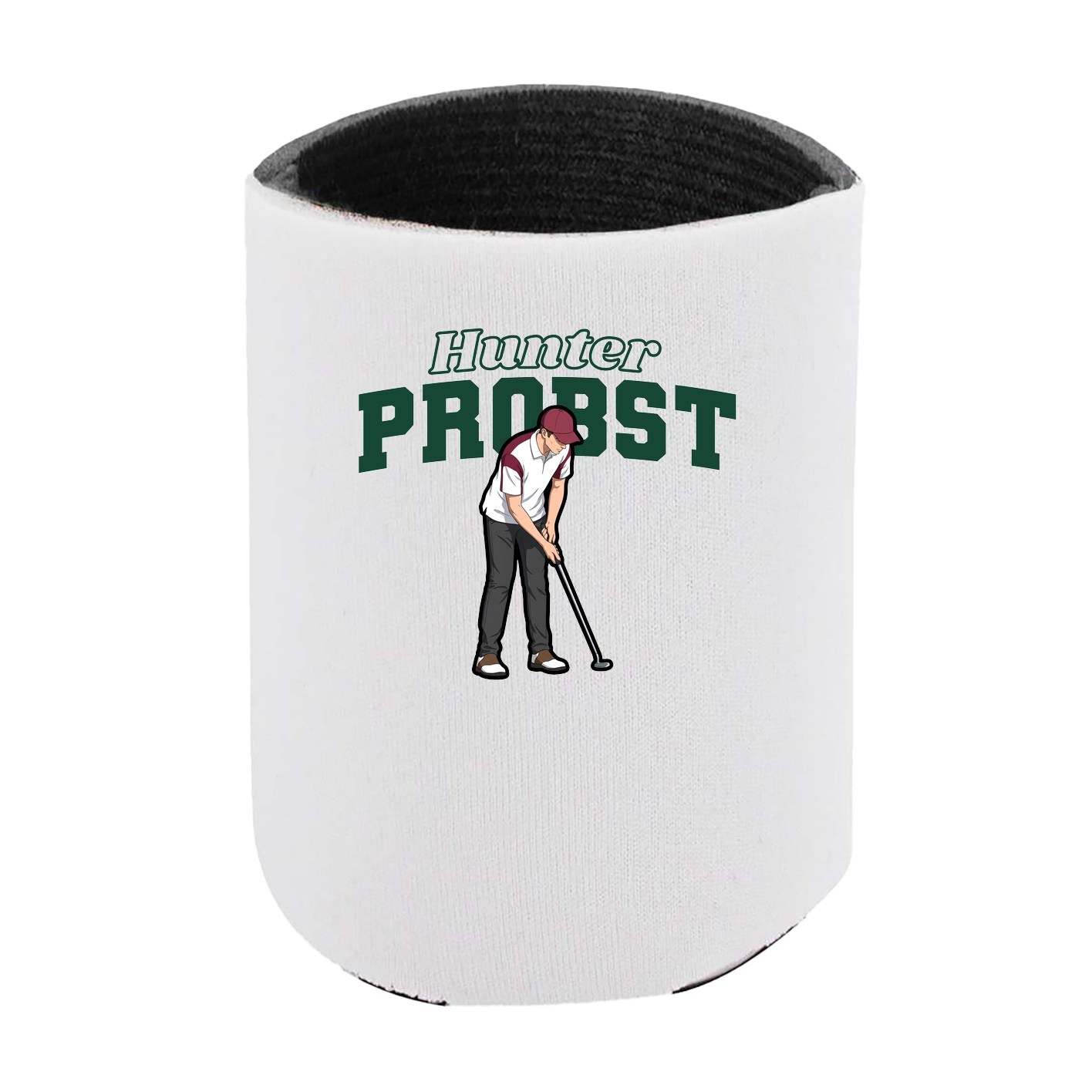 Can Holder — Name Arch in White