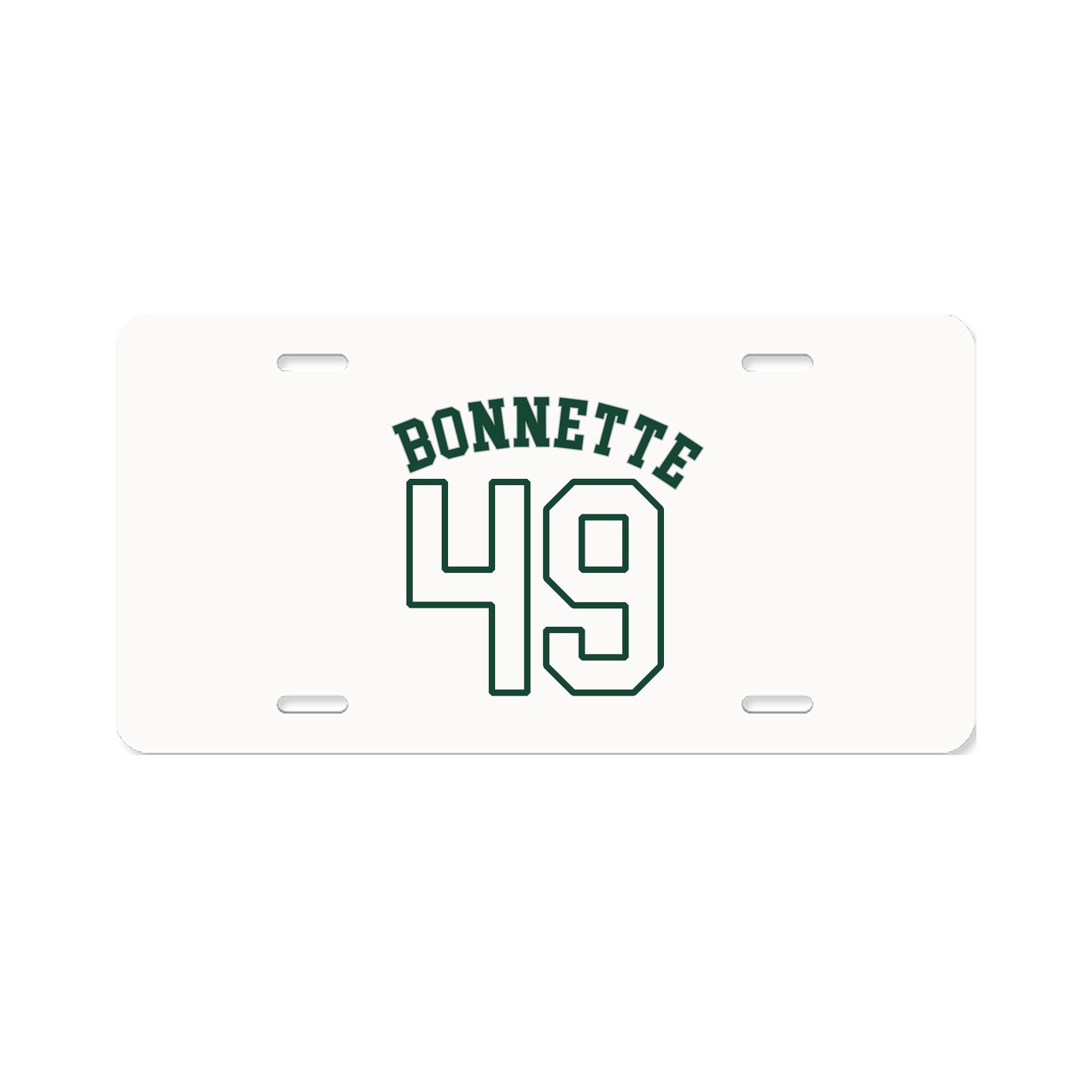 License Plate — Shirsey Arch in Classic