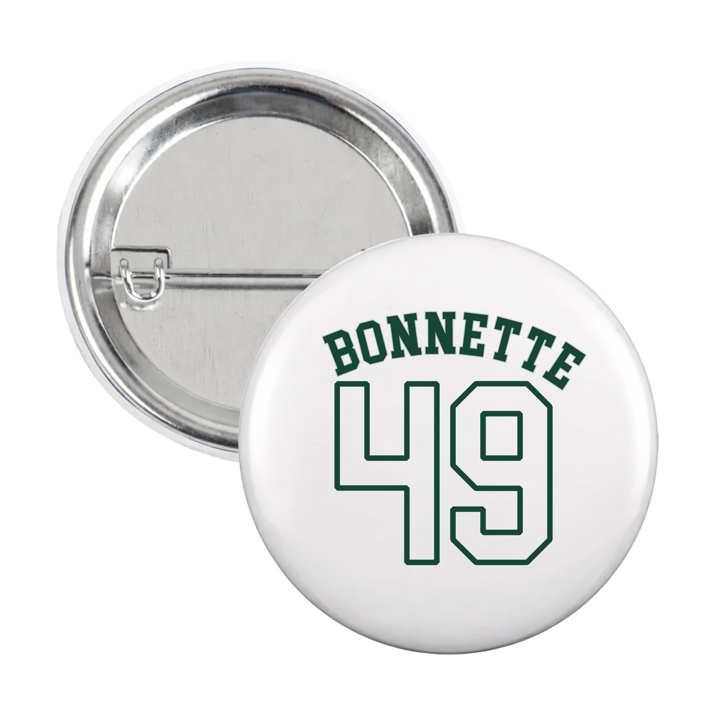 Game Day Button — Shirsey Arch in White