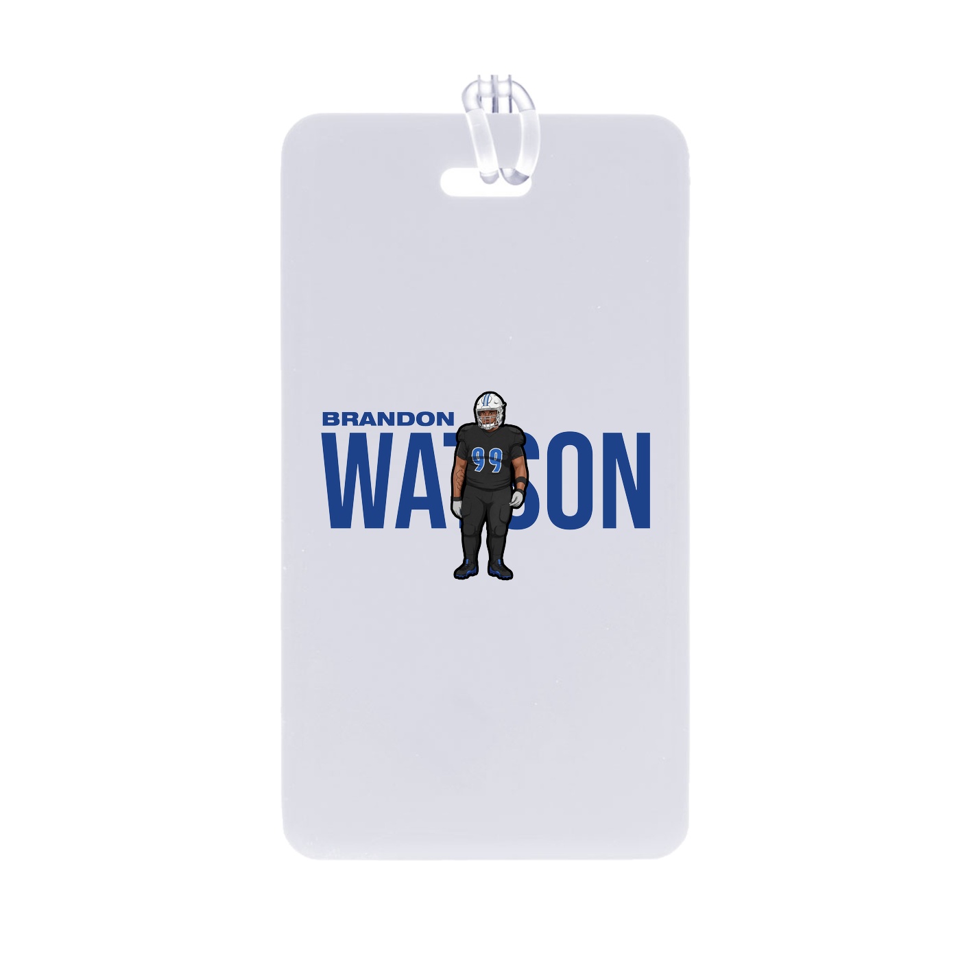 Bag Tag — Player Name in Classic