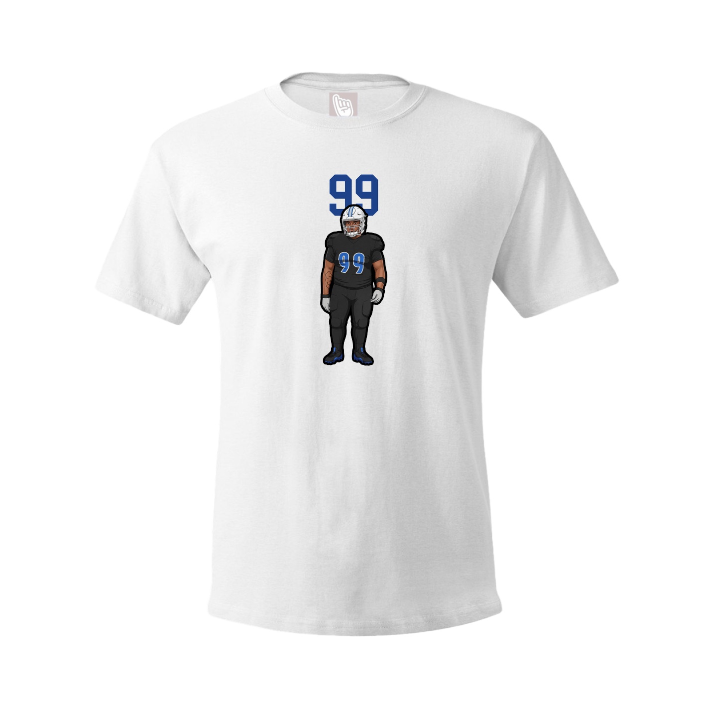 Tee — Number Top in White