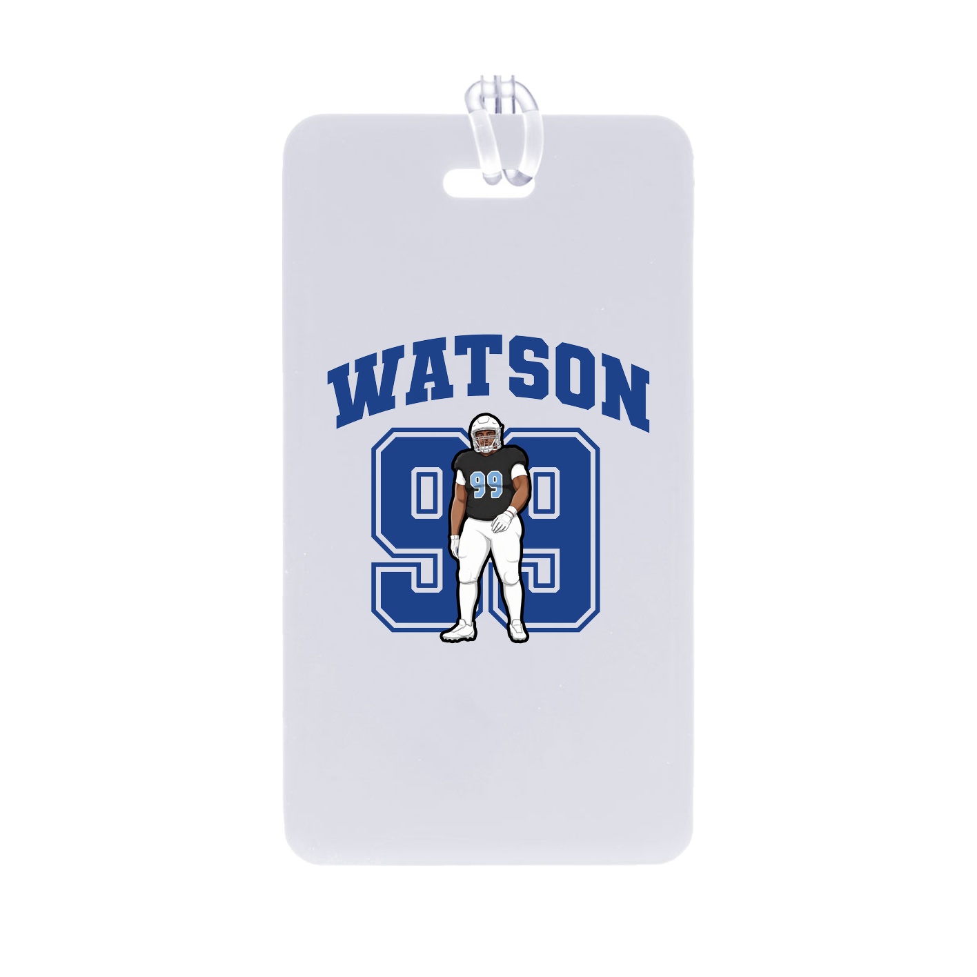 Bag Tag — Number in Classic