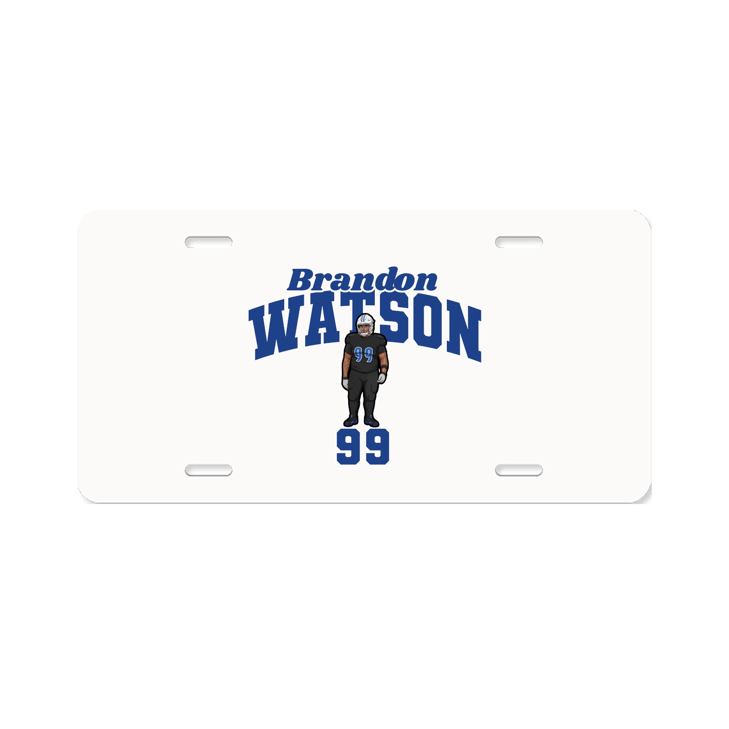 License Plate — Signature Arch in Classic