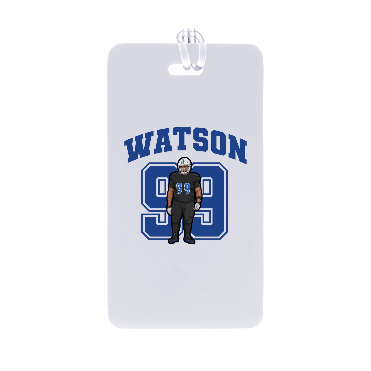 Bag Tag — Number in Classic