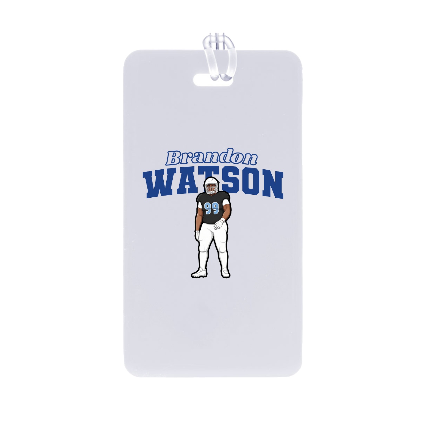 Bag Tag — Name Arch in Classic