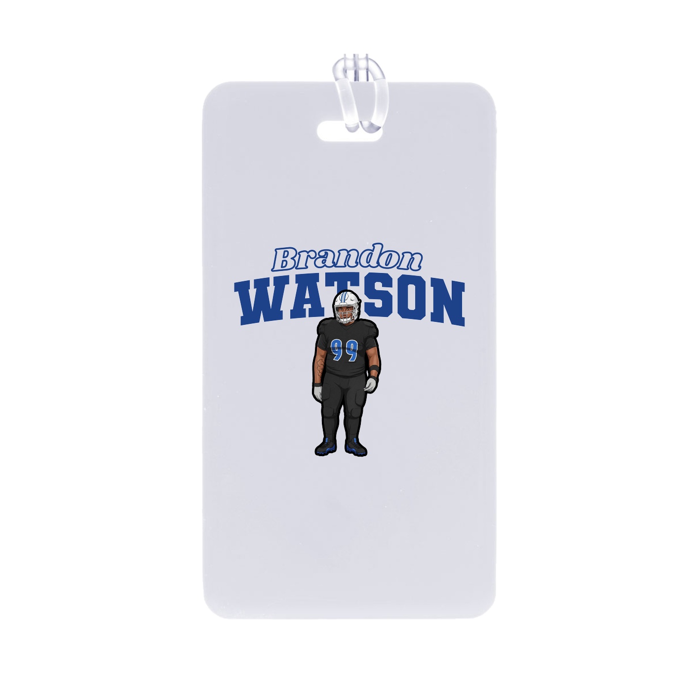 Bag Tag — Name Arch in Classic