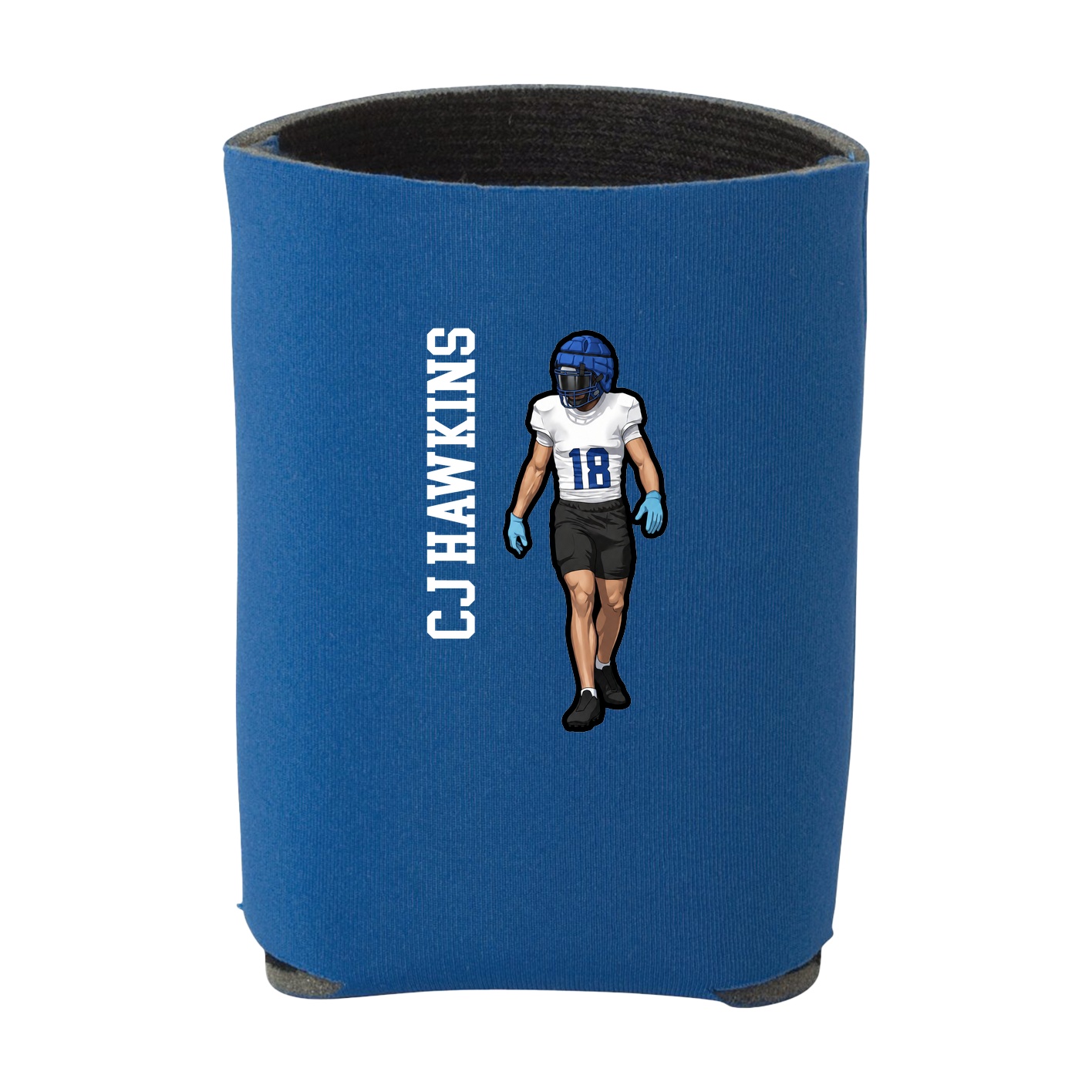 Can Holder — Name Vertical in Royal