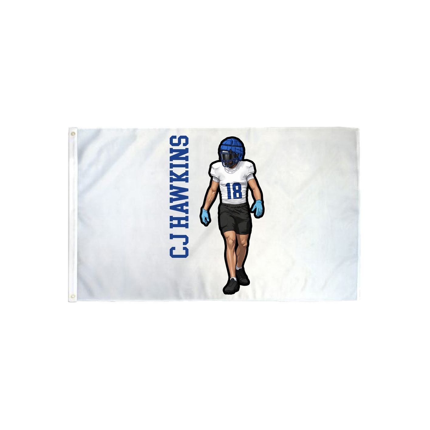 3x5 Flag — Name Vertical in Classic