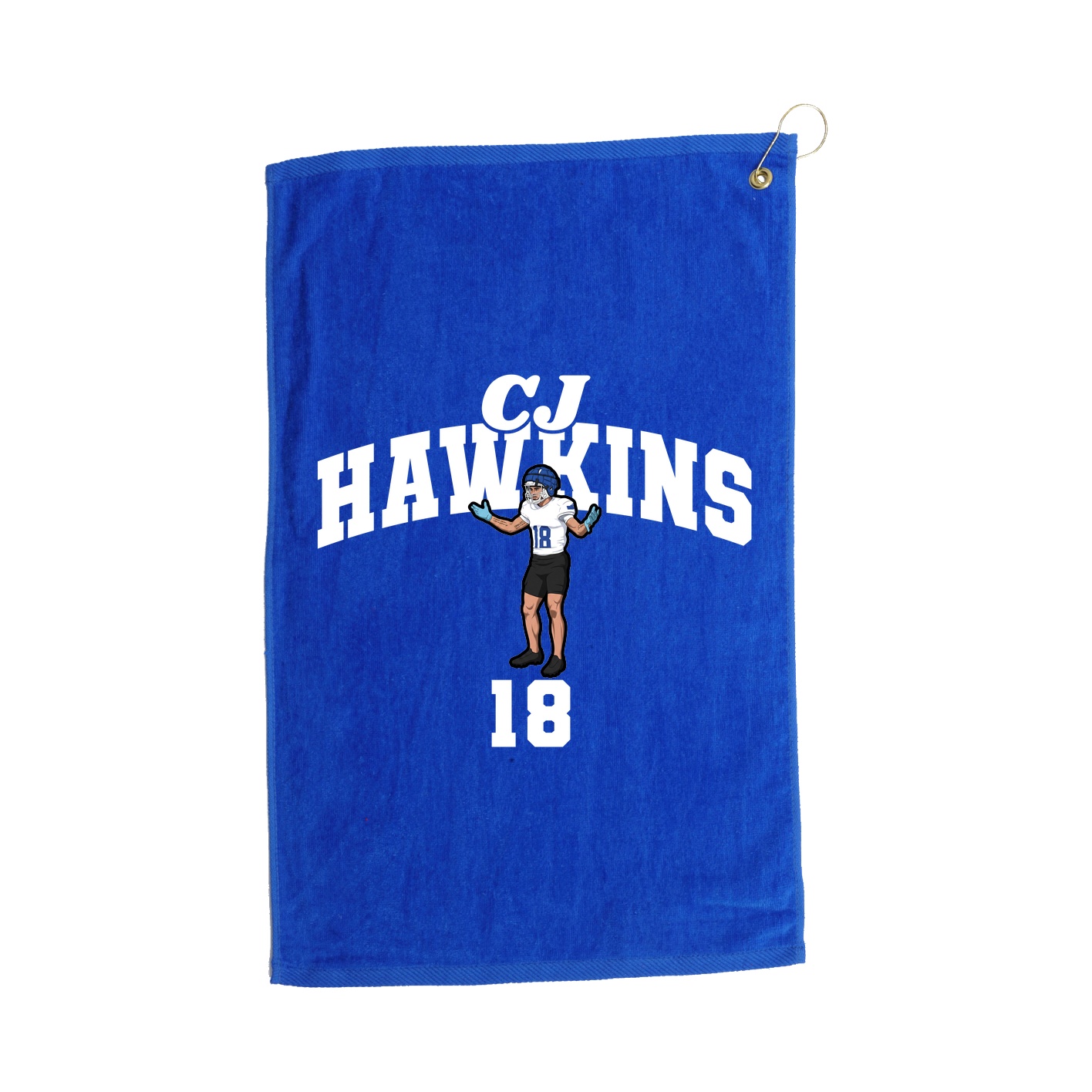 Golf Towel — Signature Arch in Royal