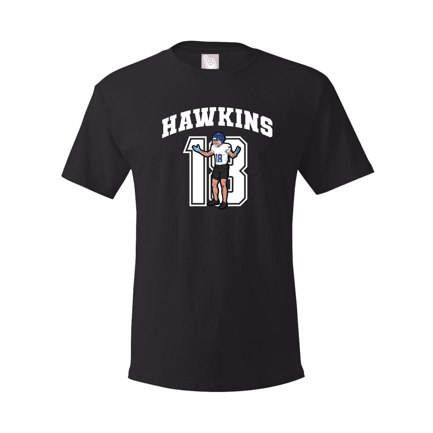 Youth Tee — Number in Black