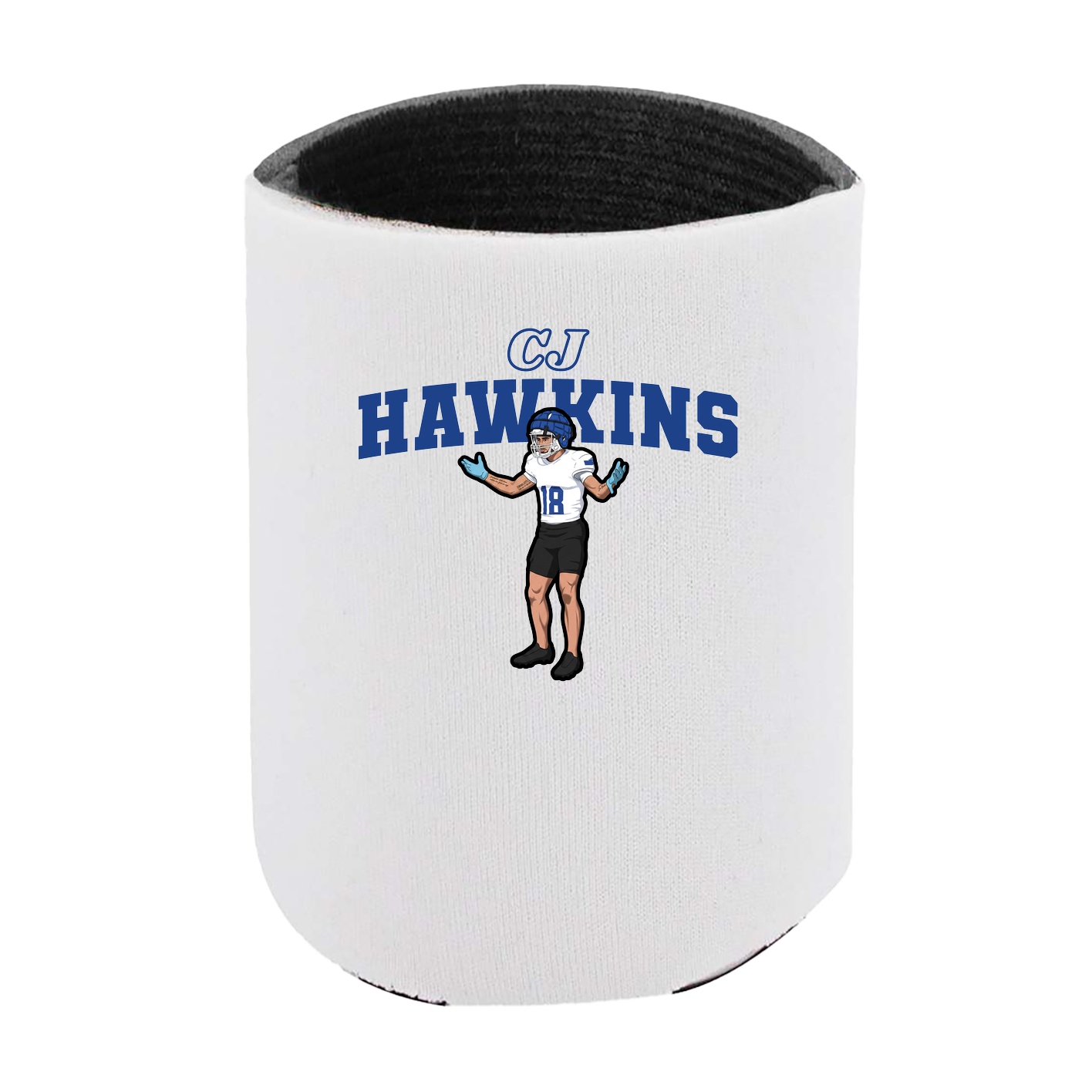 Can Holder — Name Arch in White