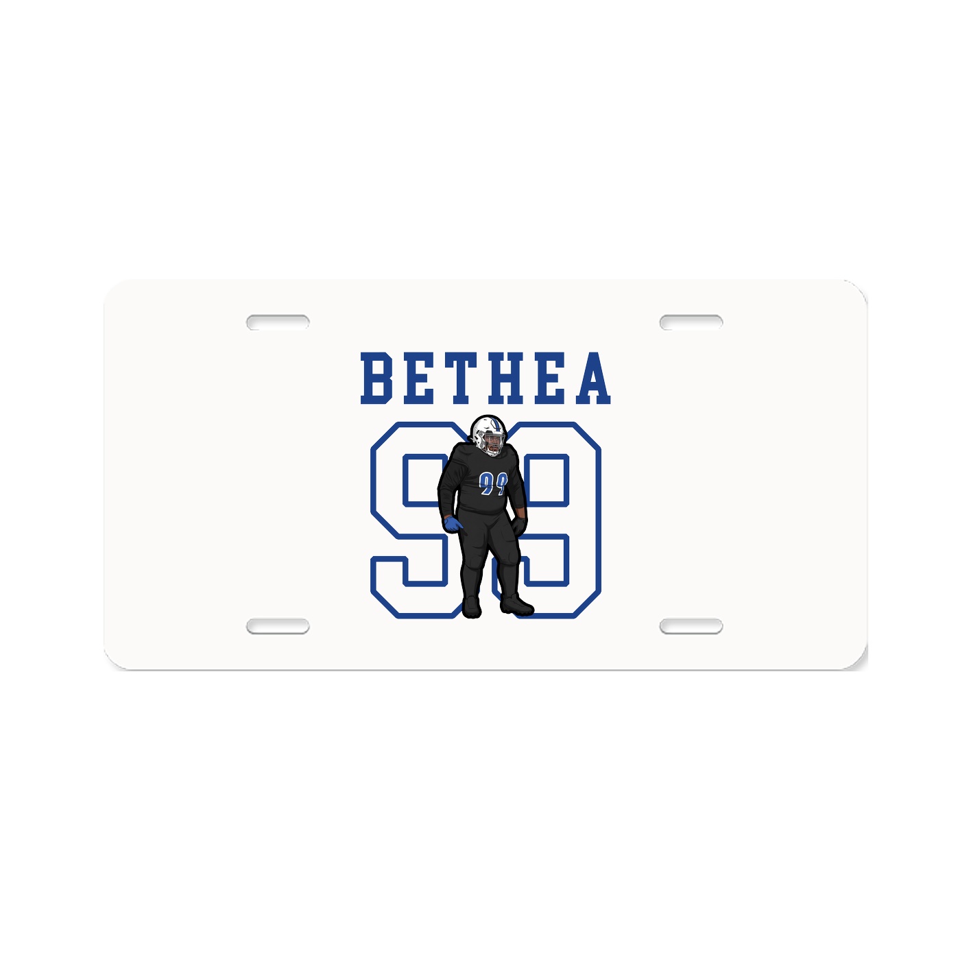 License Plate — Shirsey in Classic