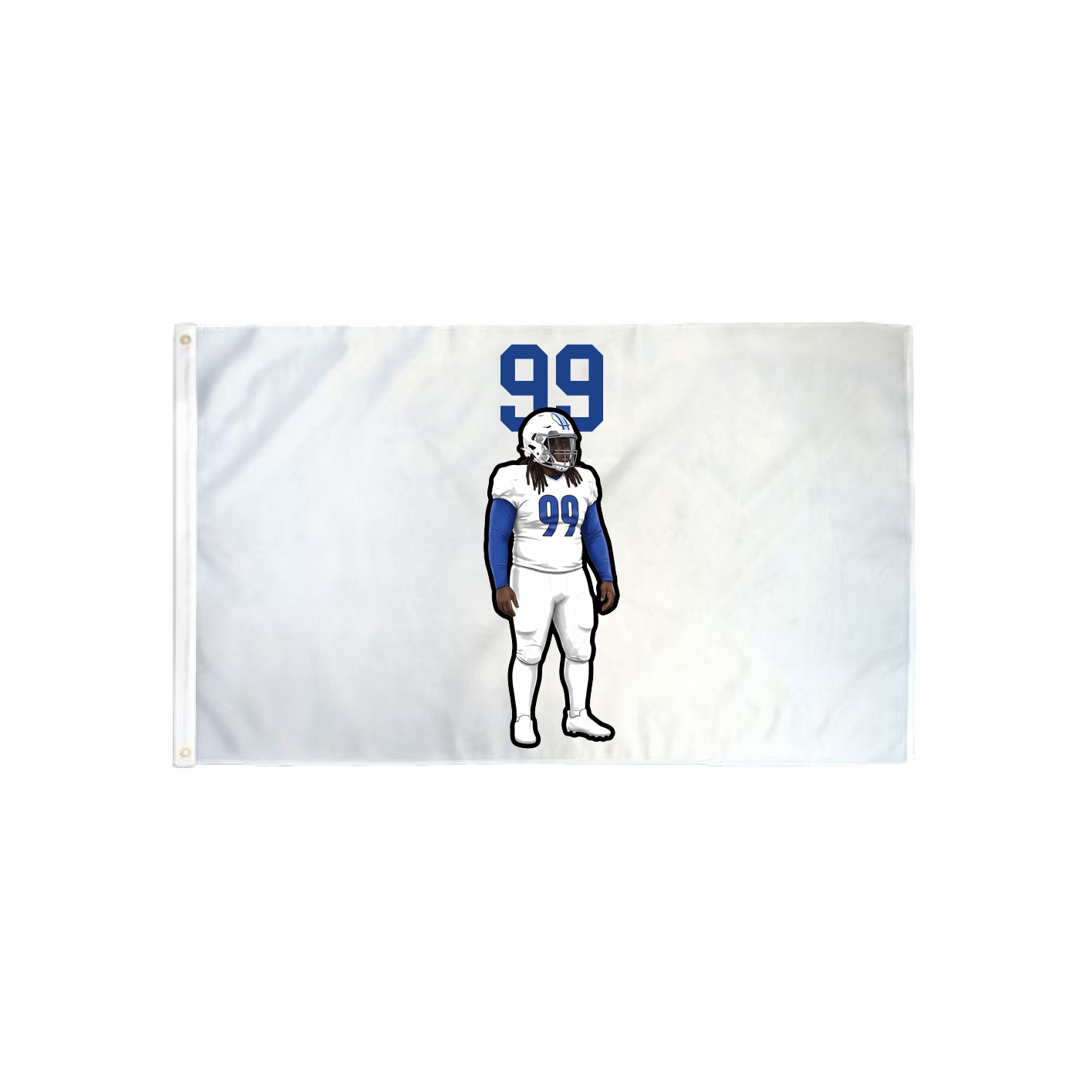 3x5 Flag — Number Top in Classic