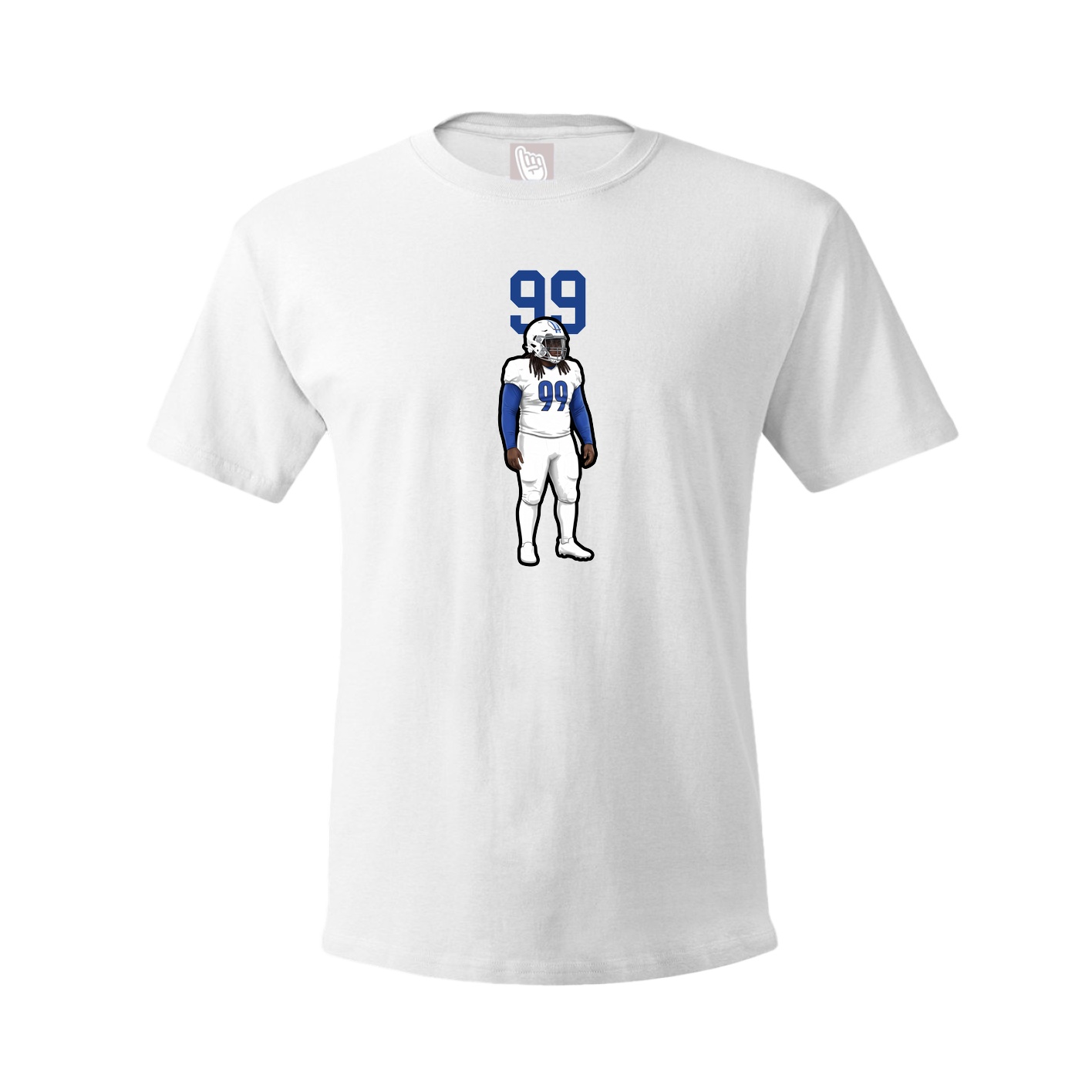 Tee — Number Top in White