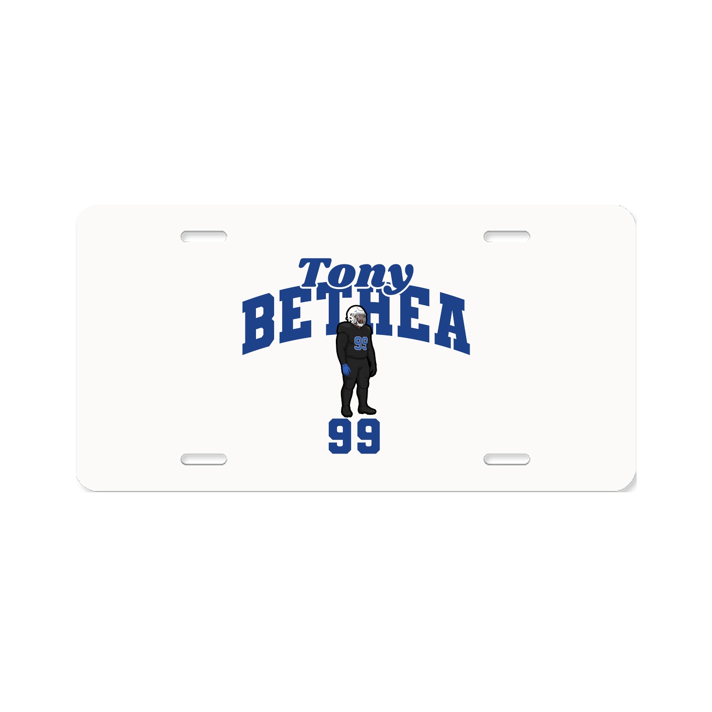 License Plate — Signature Arch in Classic