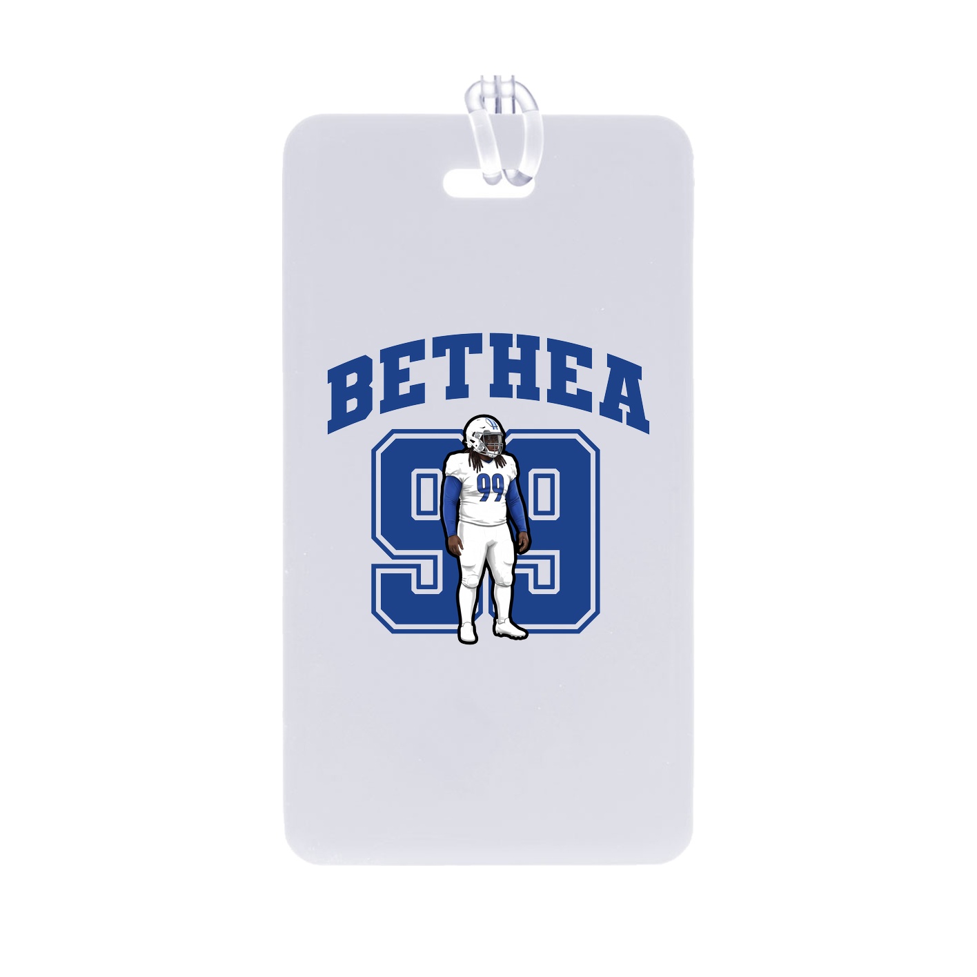 Bag Tag — Number in Classic