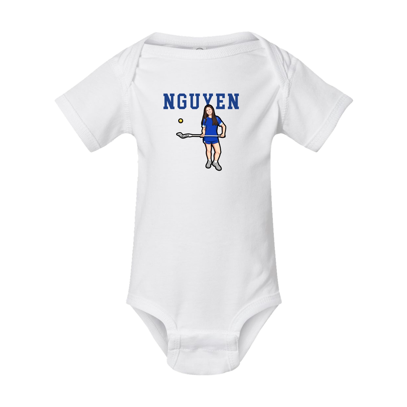 Baby Onesie — Shirsey in White