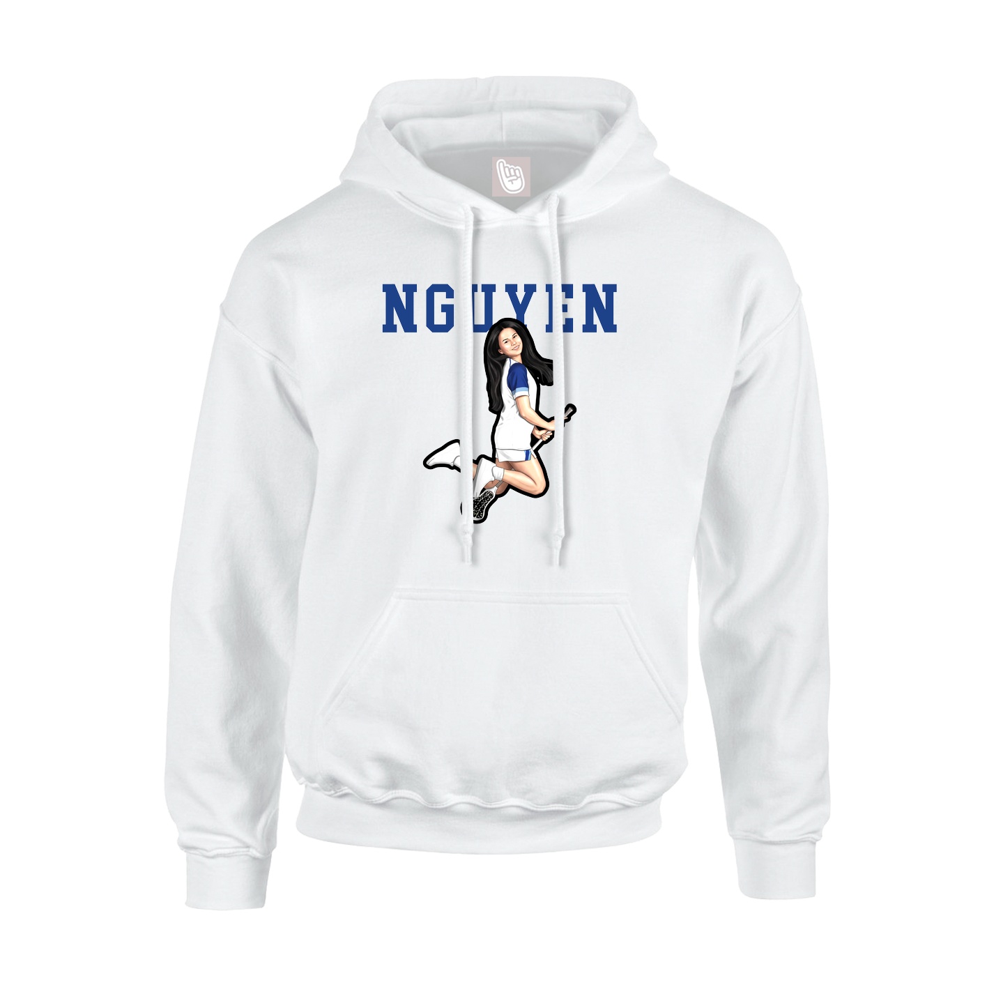 Youth Hoodie — Shirsey in White