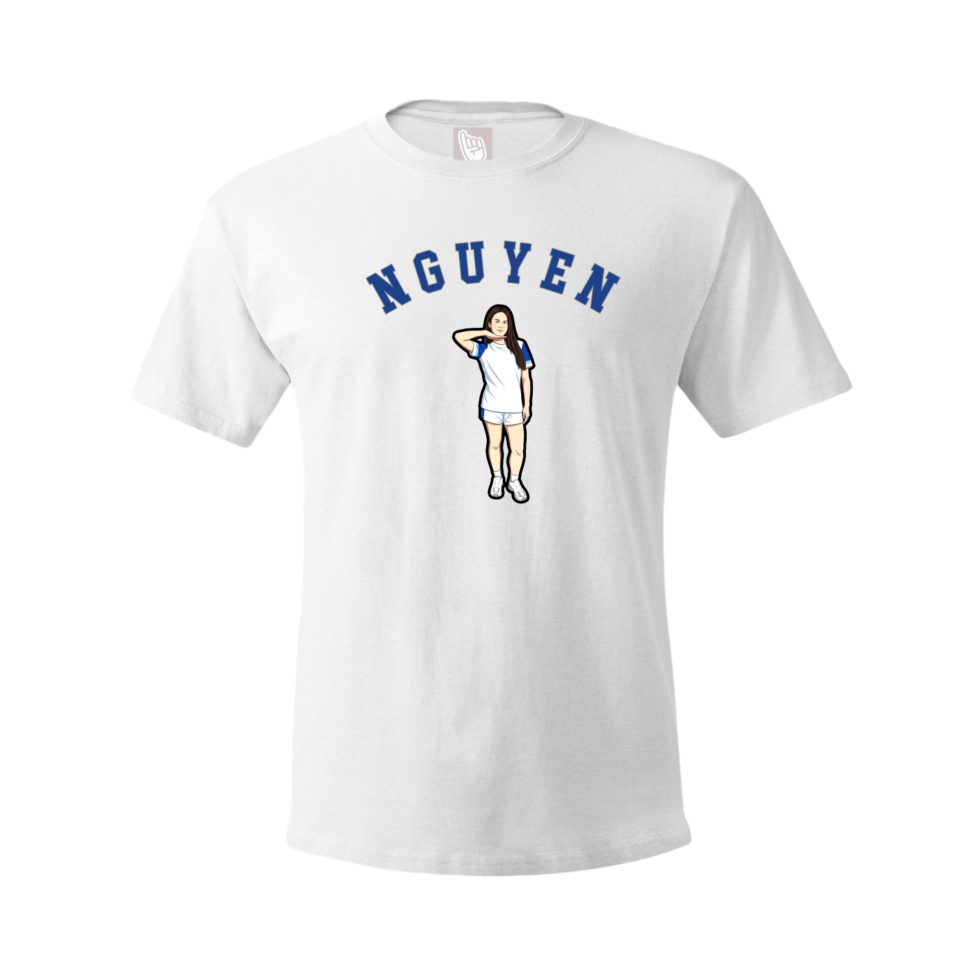 Youth Tee — Shirsey Arch in White