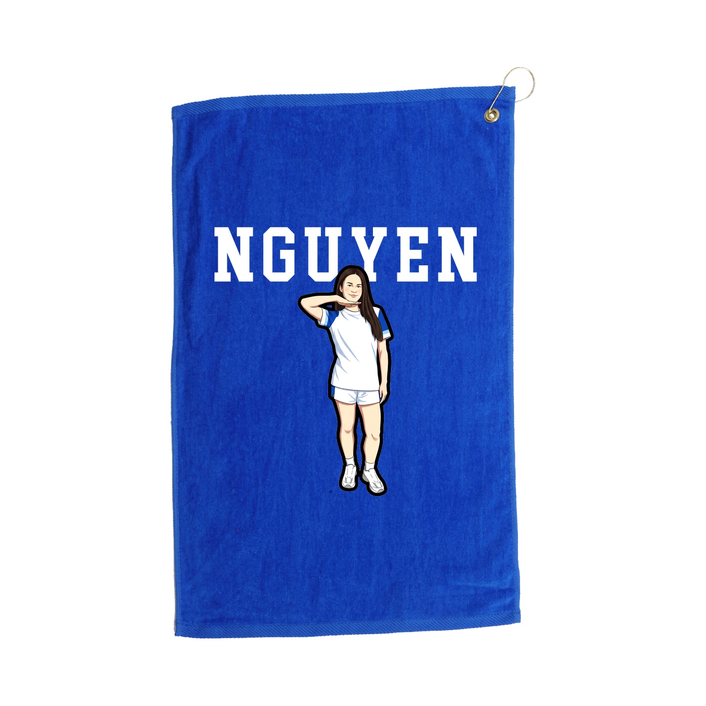Golf Towel — Shirsey in Royal