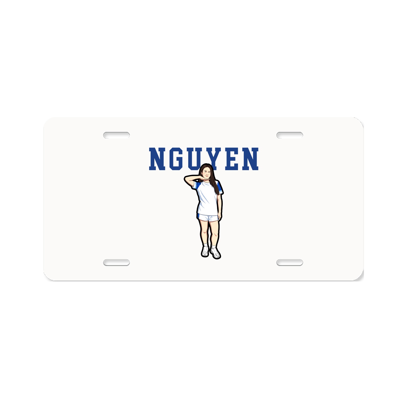 License Plate — Shirsey in Classic