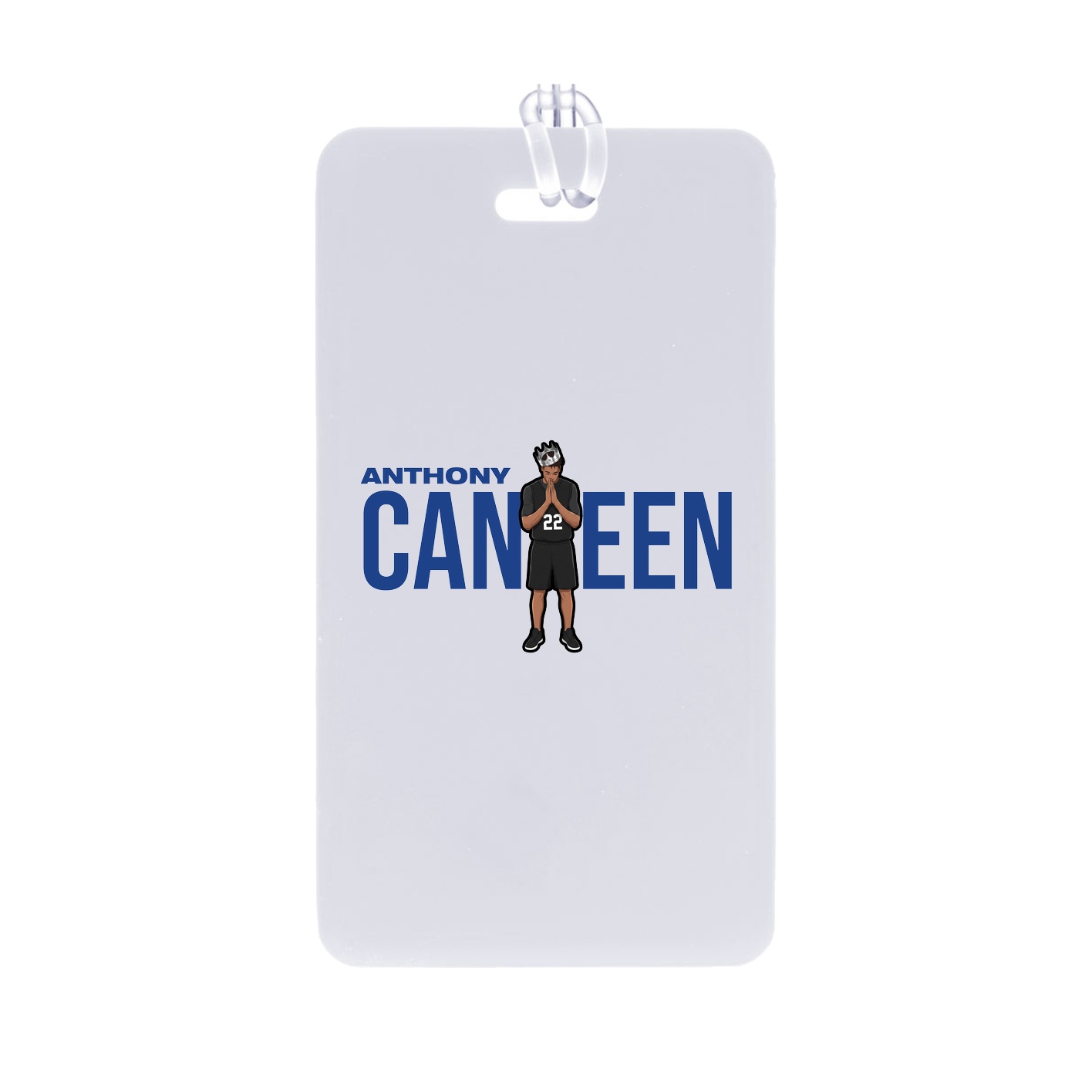 Bag Tag — Player Name in Classic