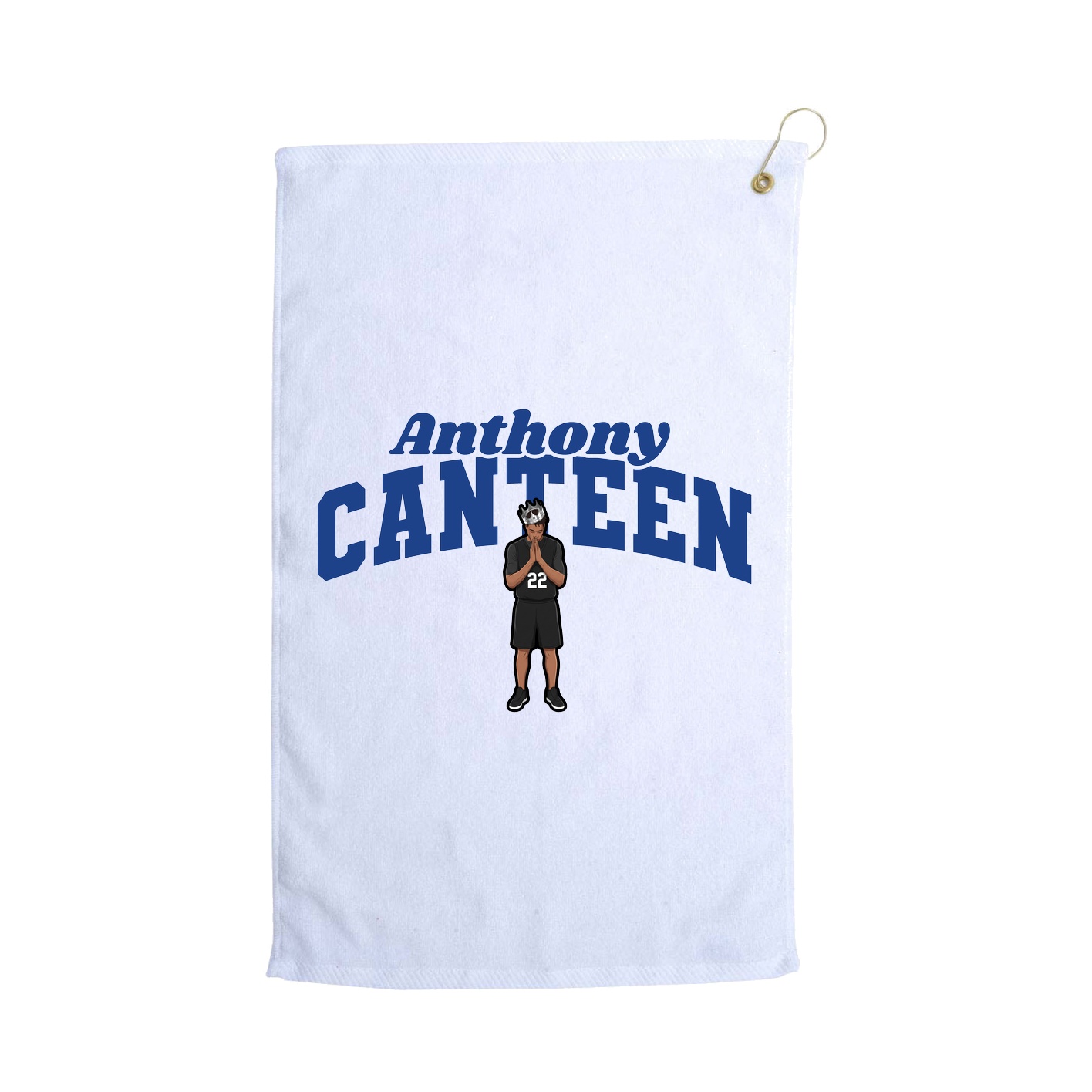 Golf Towel — Signature Arch in White