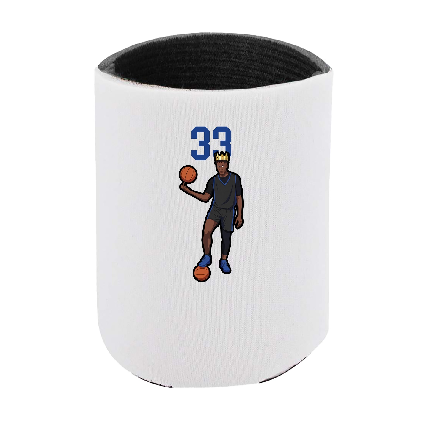 Can Holder — Number Top in White