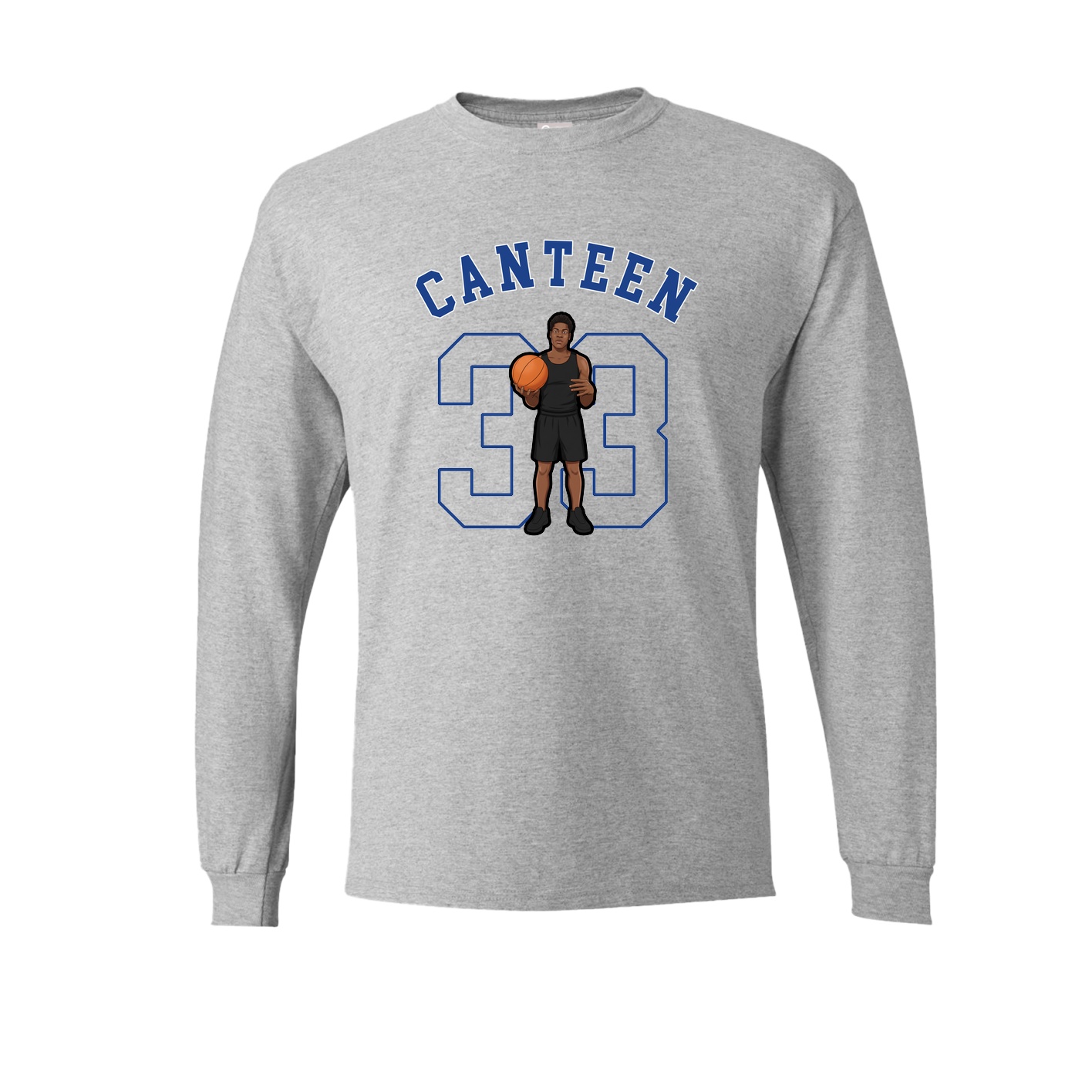 Long Sleeve Tee — Shirsey Arch in Grey