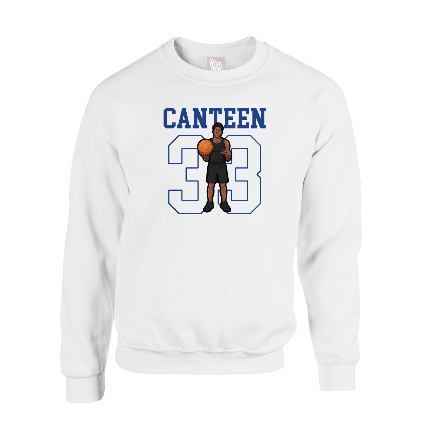 Fleece Crew — Shirsey in White