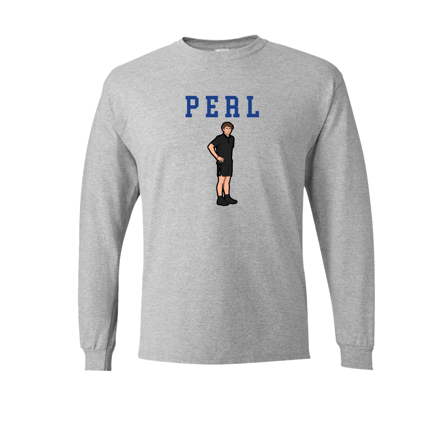 Long Sleeve Tee — Shirsey in Grey