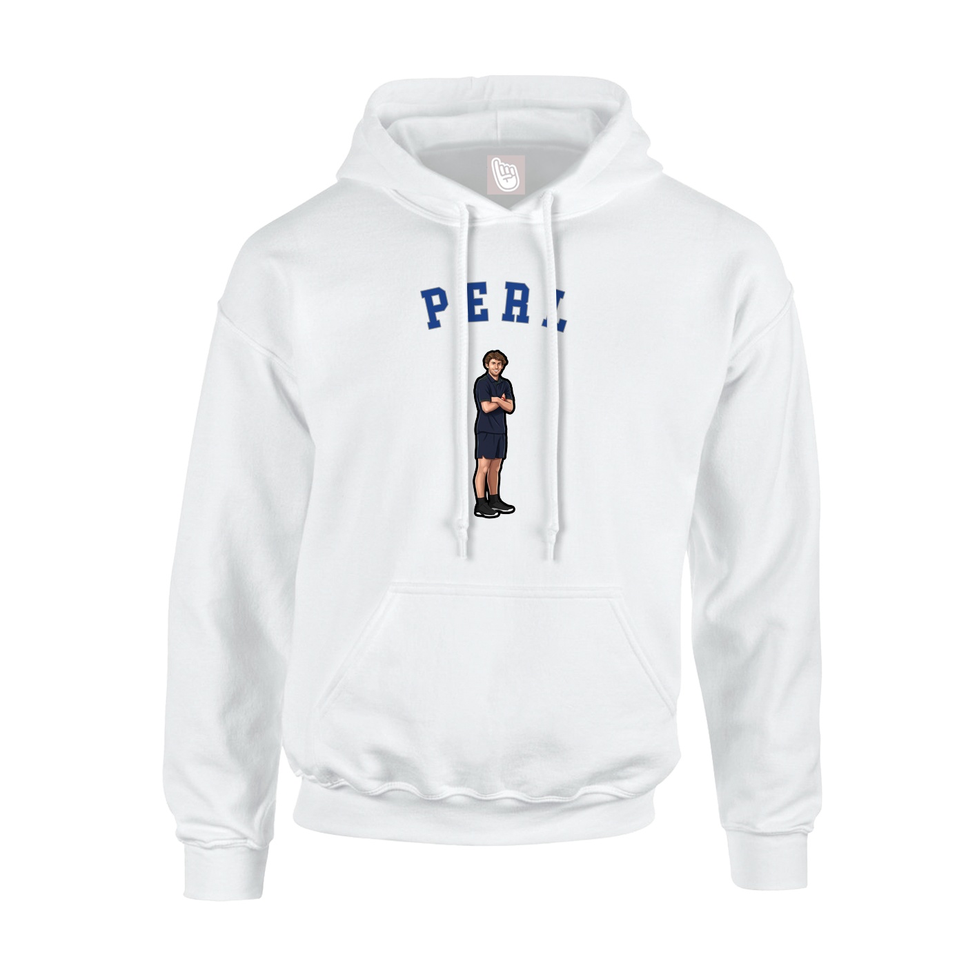 Hoodie — Shirsey Arch in White