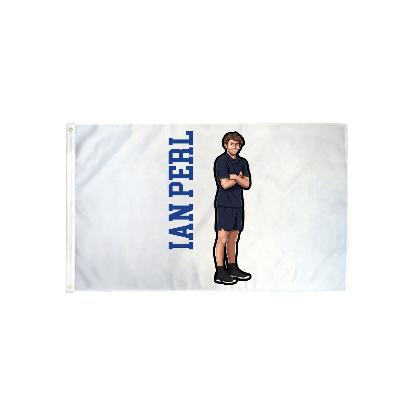 3x5 Flag — Name Vertical in Classic