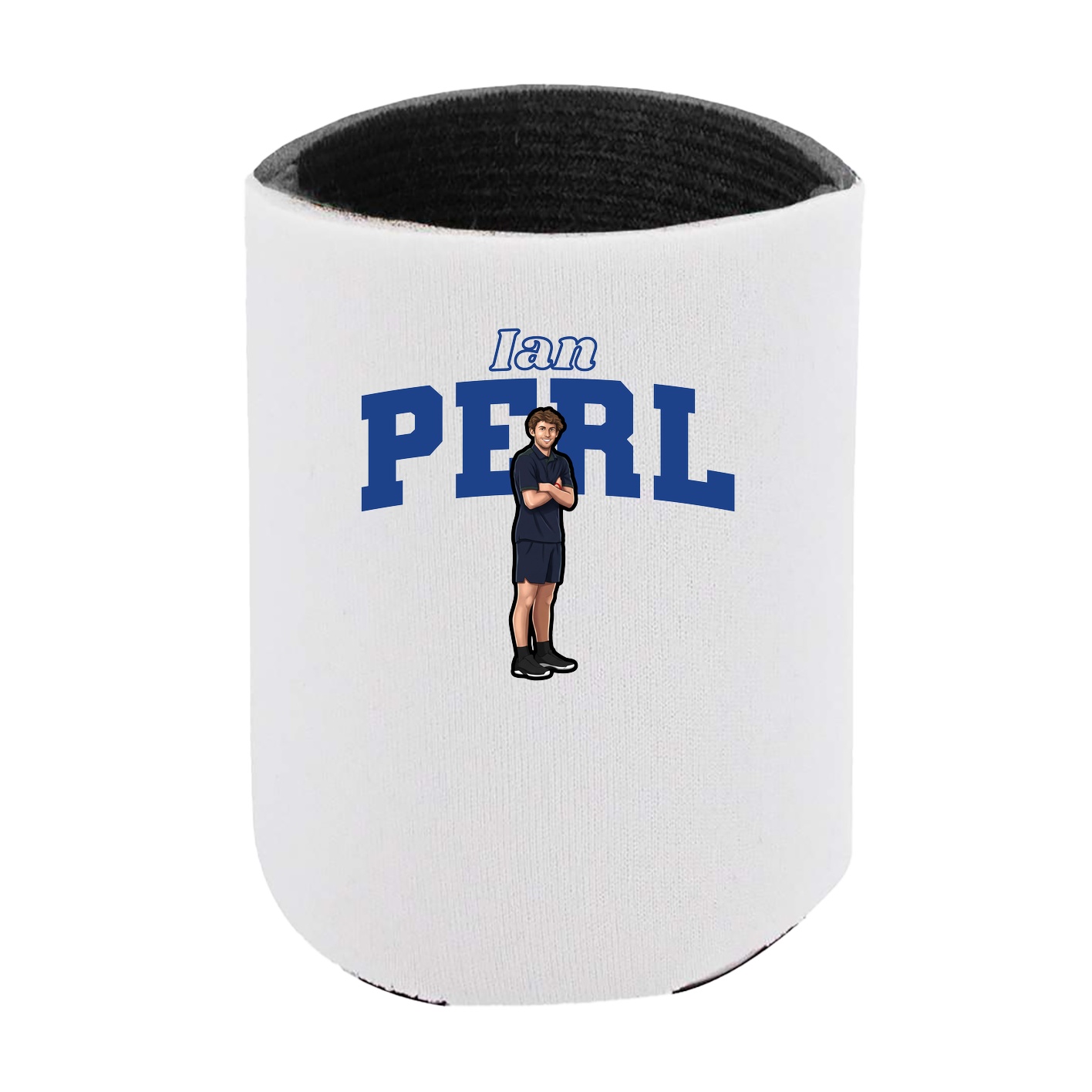 Can Holder — Name Arch in White