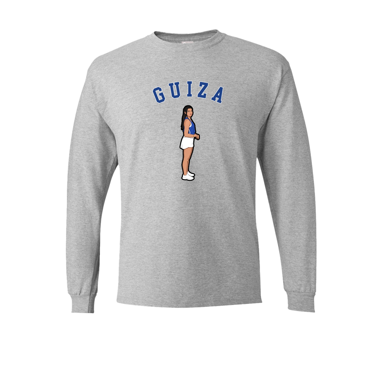 Long Sleeve Tee — Shirsey Arch in Grey