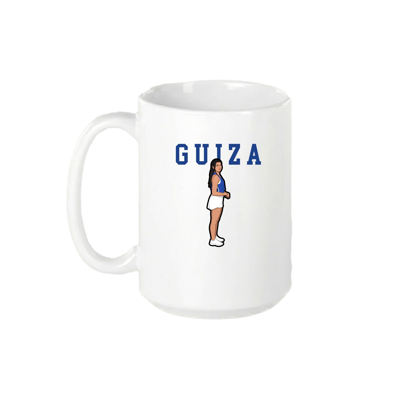 15oz Coffee Mug — Shirsey in White