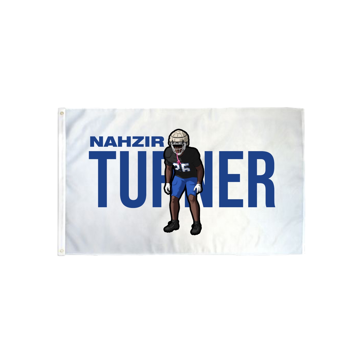 3x5 Flag — Player Name in Classic