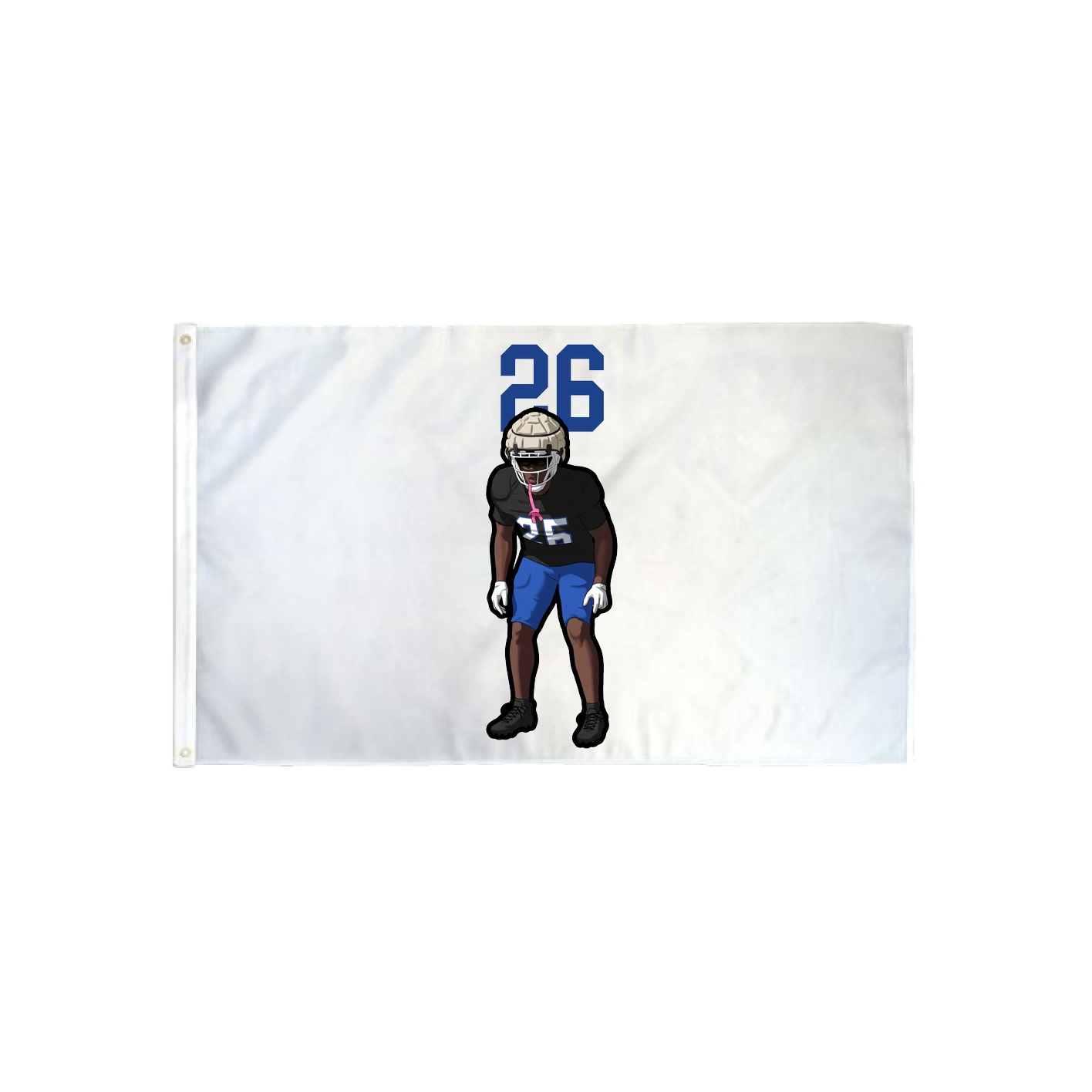 3x5 Flag — Number Top in Classic