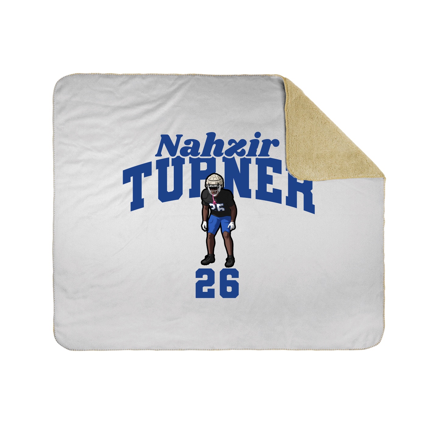 Throw Blanket — Signature Arch in White