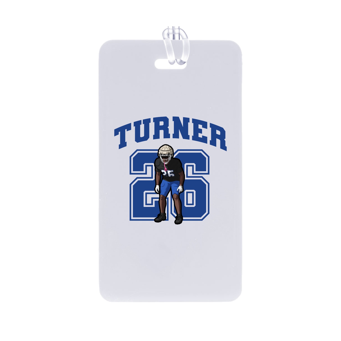 Bag Tag — Number in Classic
