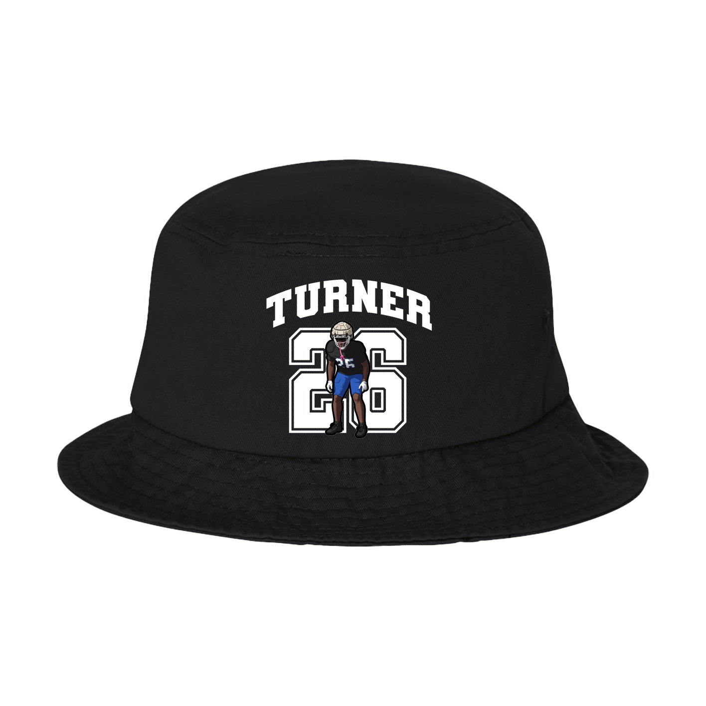 Bucket Cap — Number in Black