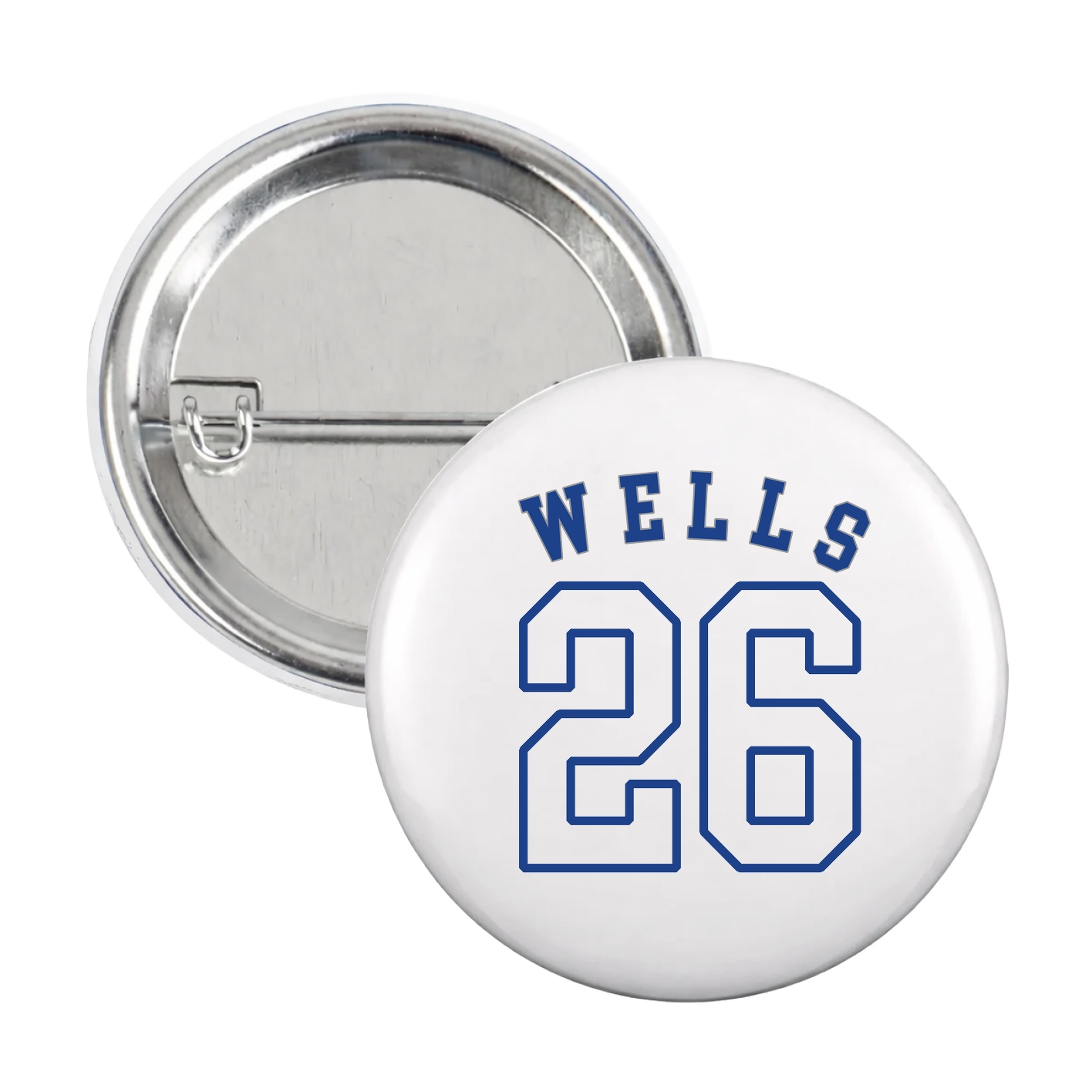 Game Day Button — Shirsey Arch in White