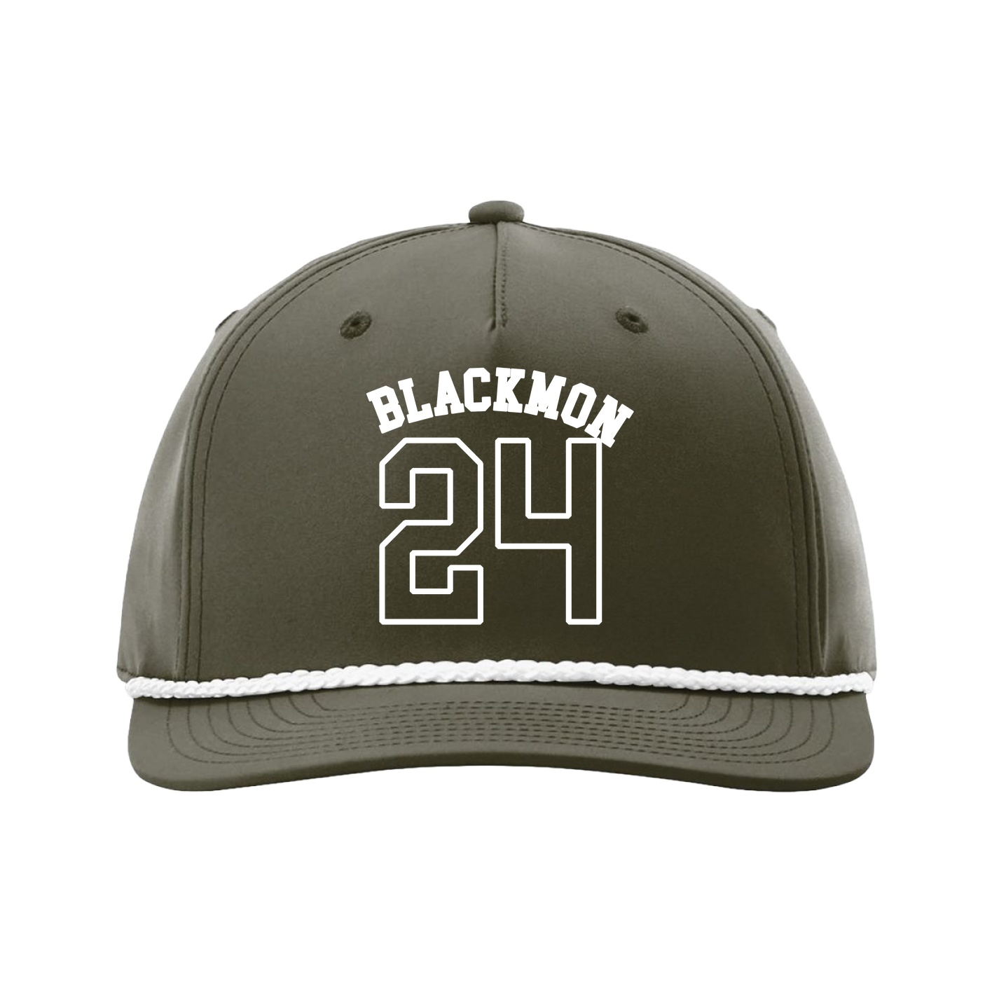 Five-Panel Classic Rope Cap — Shirsey Arch in Green