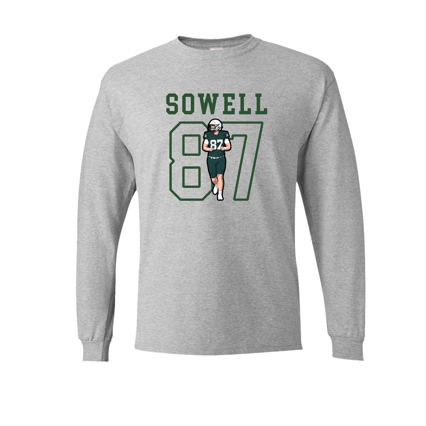 Long Sleeve Tee — Shirsey in Grey