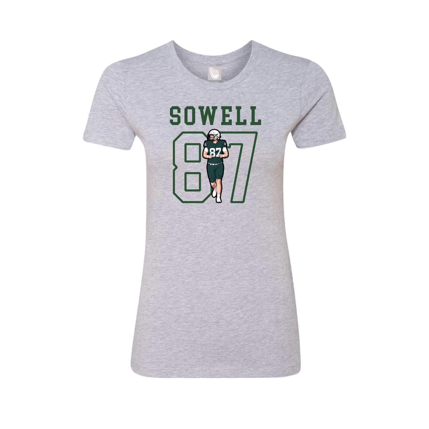 Womens Tee — Shirsey in Grey