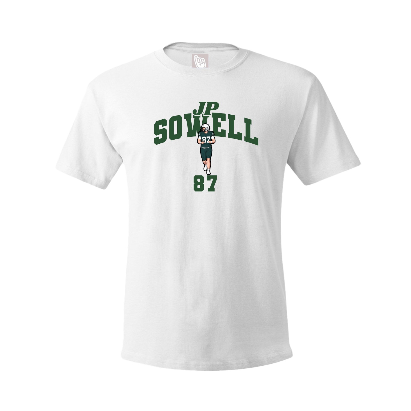Youth Tee — Signature Arch in White