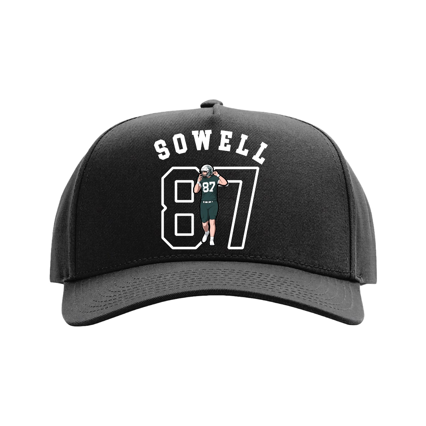 Full Fabric Five-Panel Champ Cap