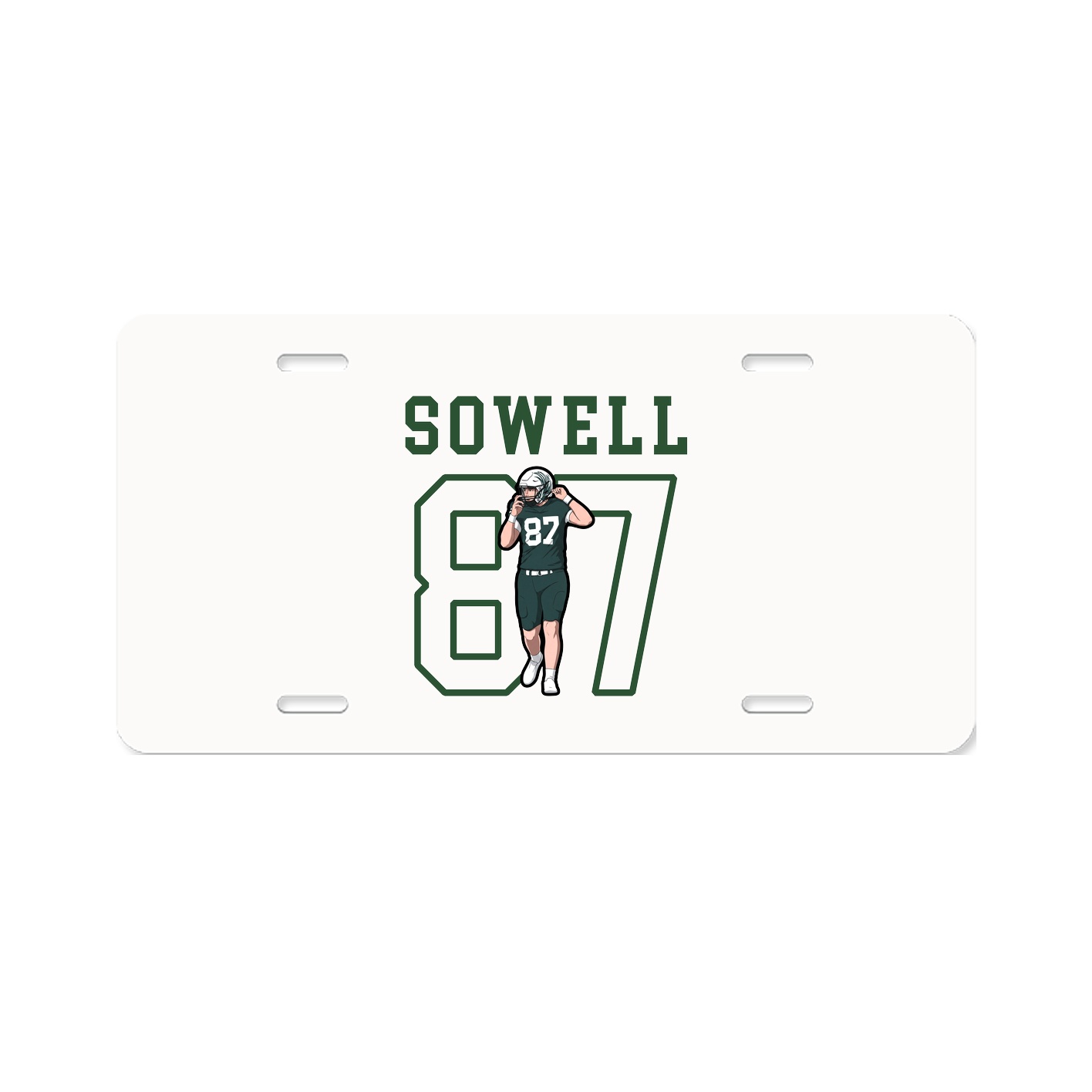 License Plate — Shirsey in Classic