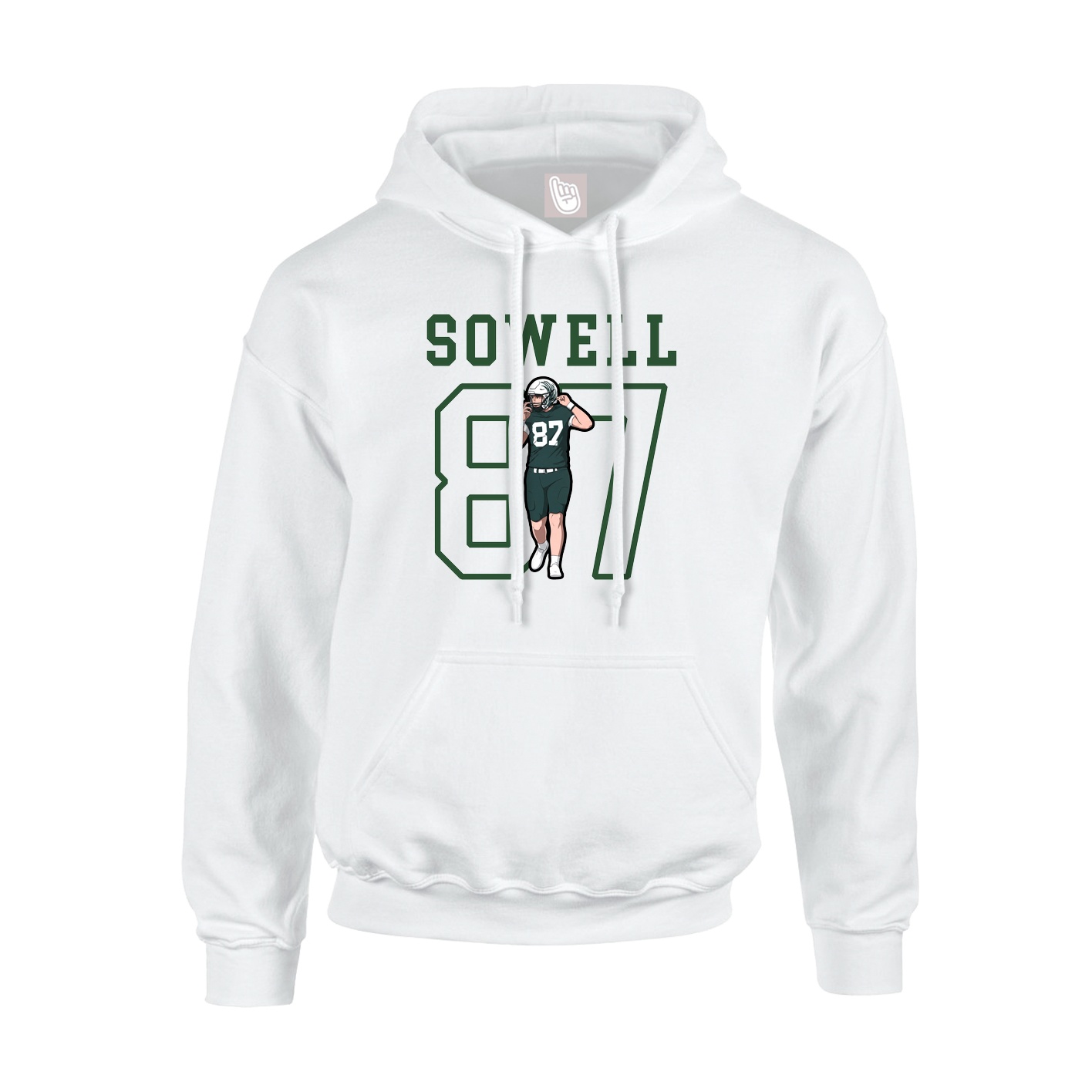 Youth Hoodie — Shirsey in White
