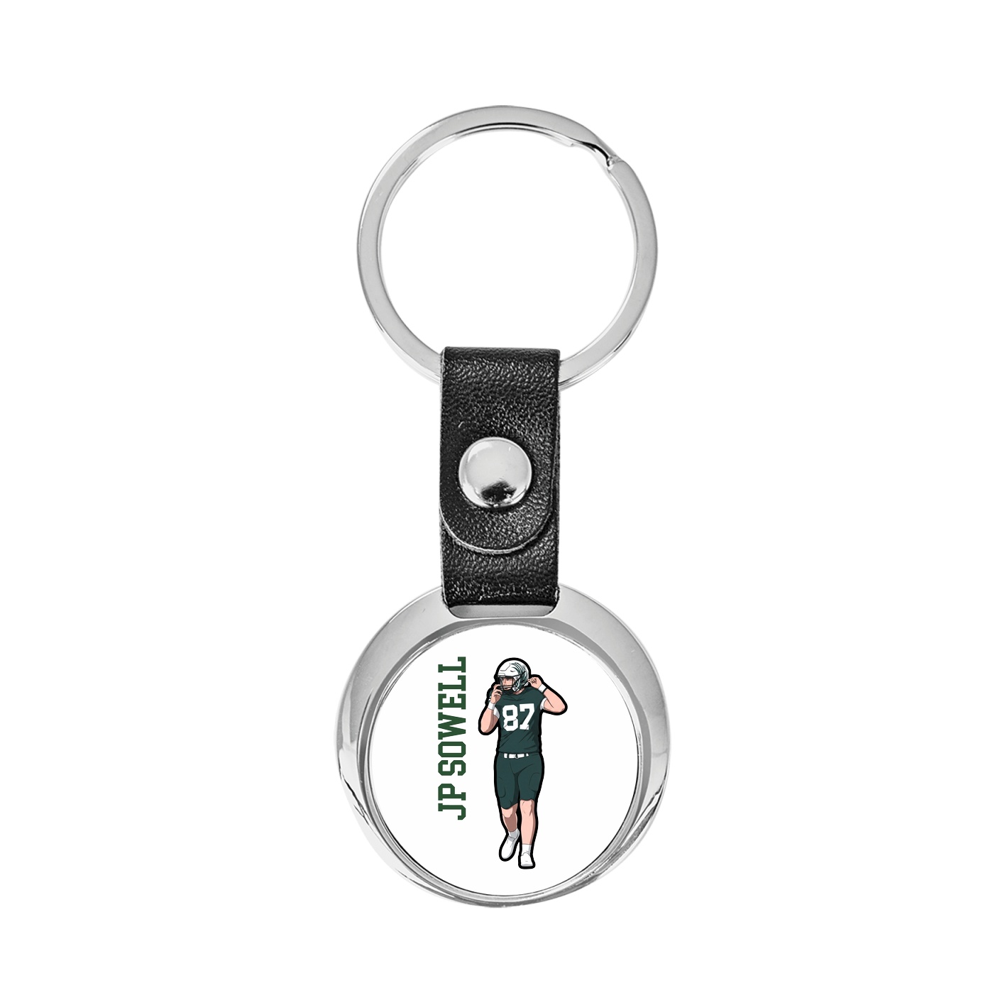 Key Chain — Name Vertical in Classic